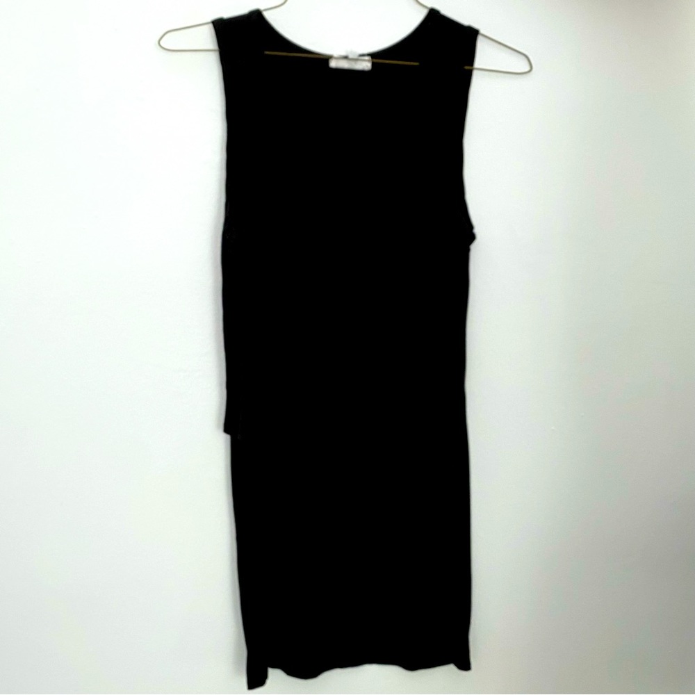 Thyme and Honey tank black dress